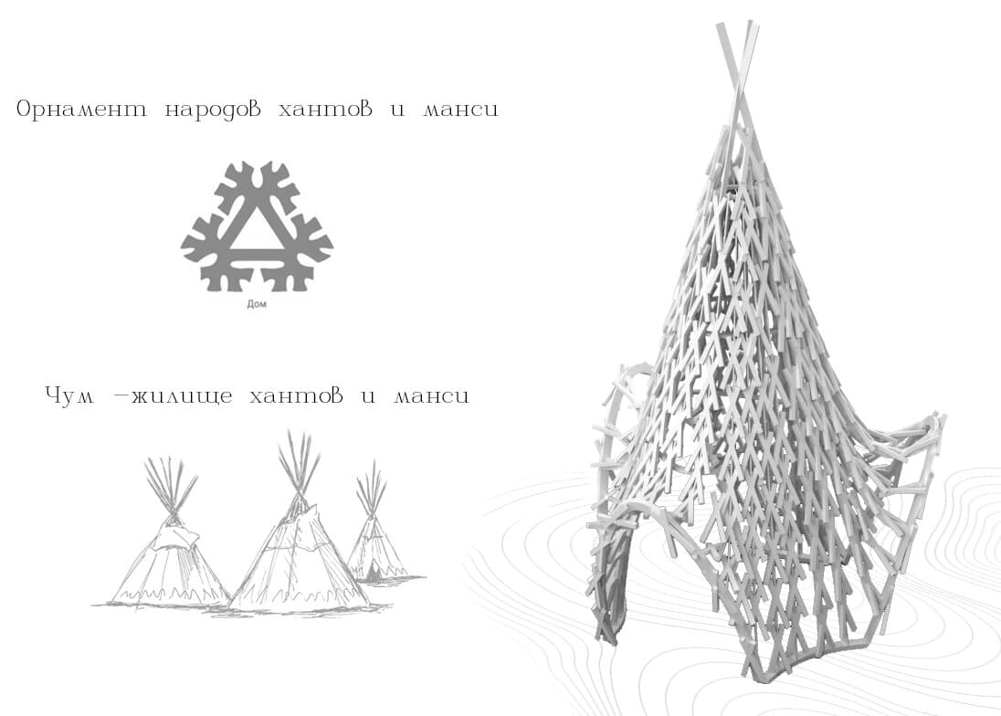 Городская инсталляция Сhum