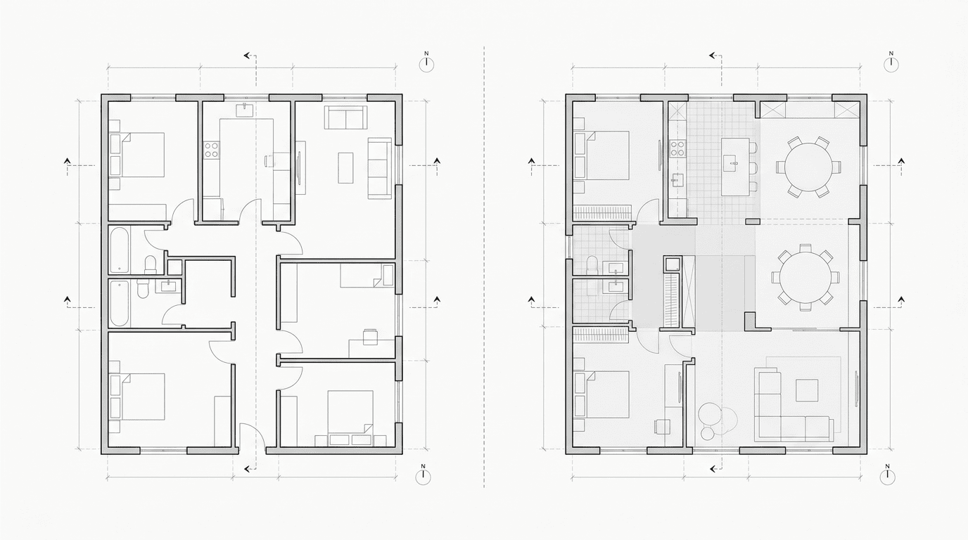 Перепланировка это: особенности, виды и правила изменения помещений